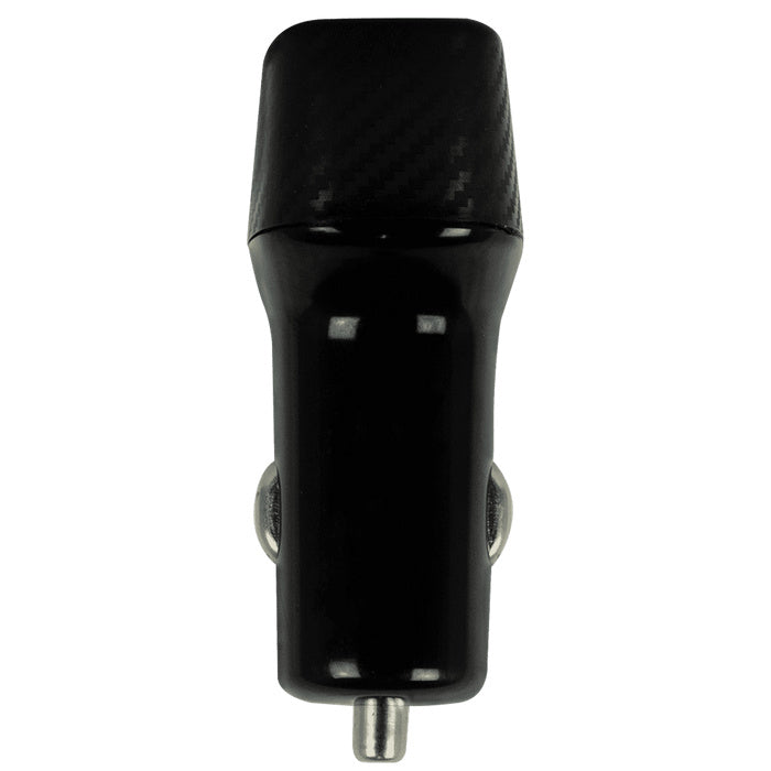 ADAPTADOR DE CORRIENTE PARA AUTO USB Y TIPO C PERFECT CHOICE NEGRO