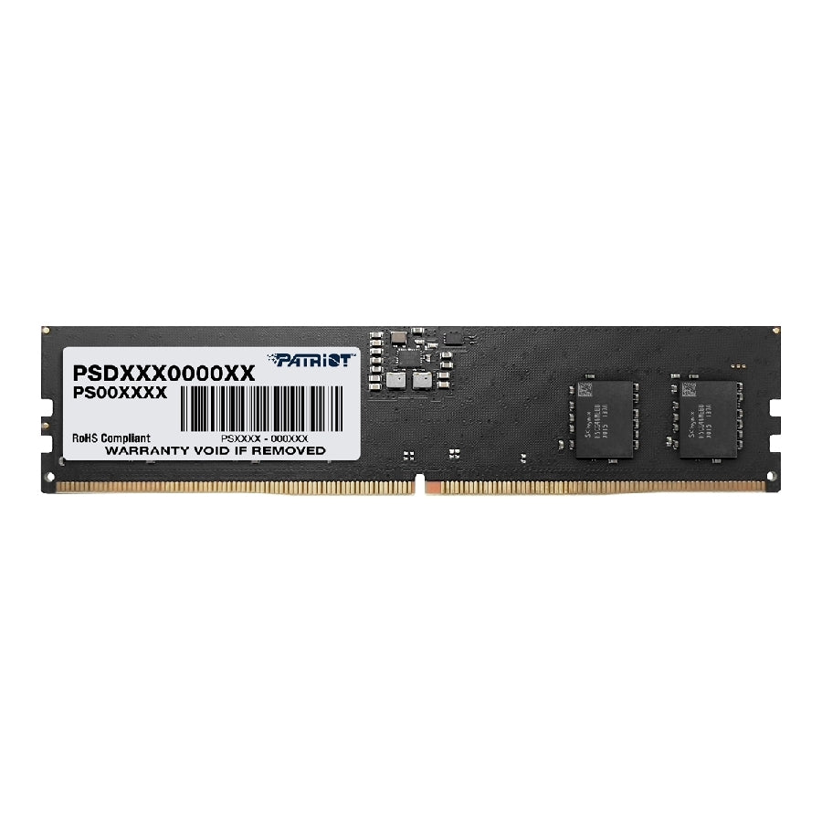 MEMORIA PATRIOT SIGNATURE UDIMM DDR5 8GB 1X8GB 4800MHZ CL40 288PIN 1.1V P/PC